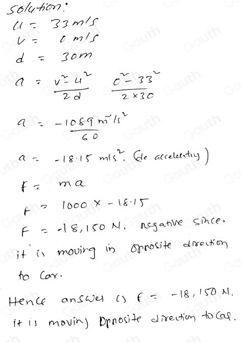 Solved A Kg Car Is Travelling With A Speed Of M S When