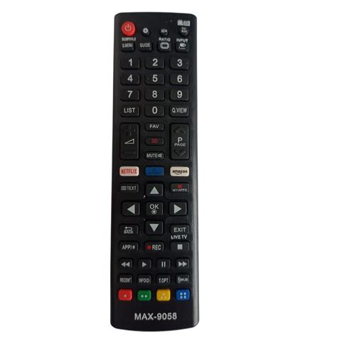 Controle Compat Vel Tv Lg Smart Netflix Amazon Max Lbl