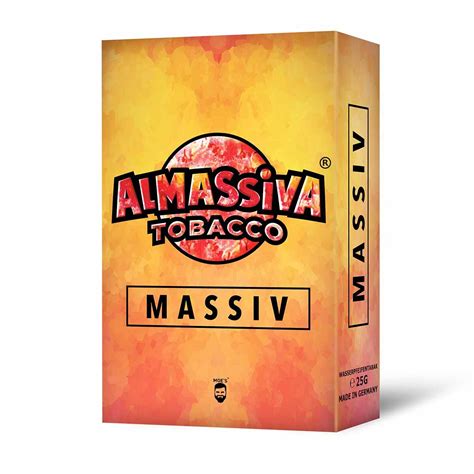 Al Massiva Tobacco 25g Massiv Buy Online 4 00