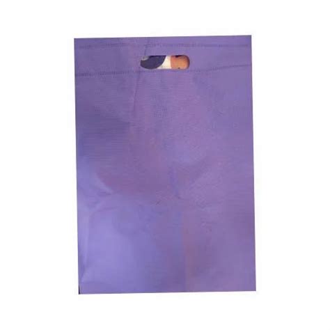 Purple D Cut Non Woven Bag Size X Inch At Rs Piece In Indore