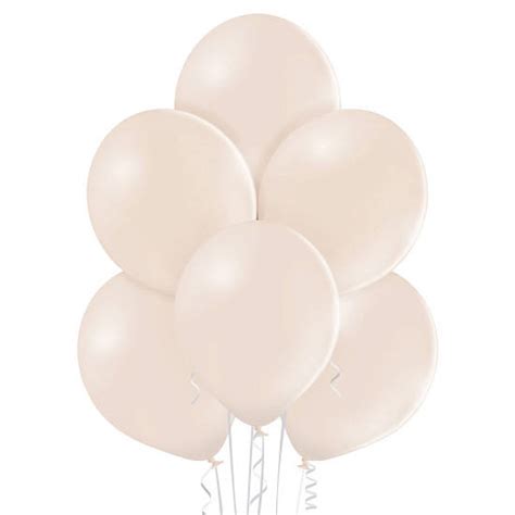 Balony B105 pastelowe Alabaster beżowe 30cm 100 sztuk Balony