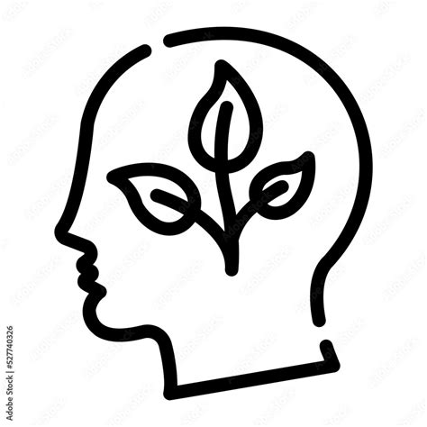 growth mindset icon Stock Vector | Adobe Stock