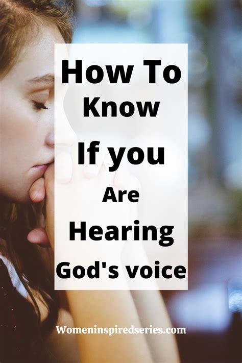 How To Discern God S Voice In Simple Way Artofit