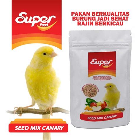 Makanan Burung Kenari Dengan Bijian Lengkap Super Food Koedapan Bird