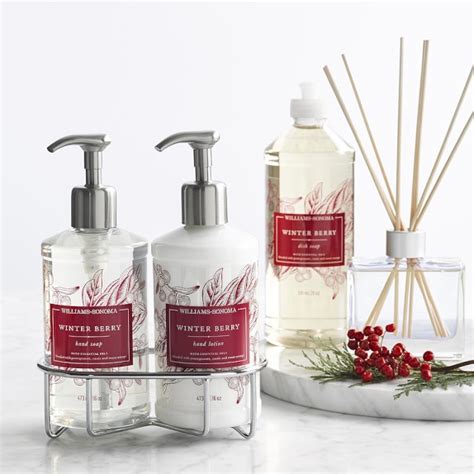 Williams Sonoma Winter Berry Collection Scented Soaps Lotions