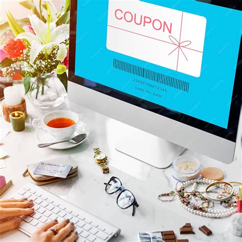 Premium Photo | Coupon Gift Certificate Shopping Concept