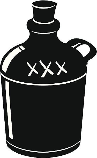 Moonshine Jug Vector