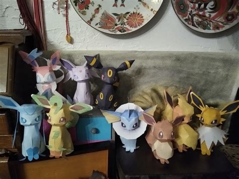 Paper Eevee Mikia Kitty Co