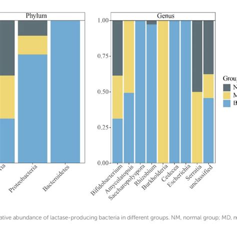 Alpha Diversity Of Lactase Producing Bacteria Of Intestinal Mucosa In