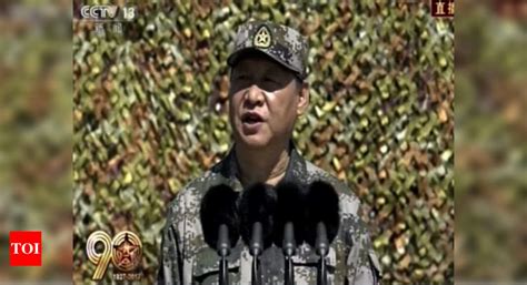 Xi Jinping Chinese Military Has Ability To Defeat All Invading Enemies