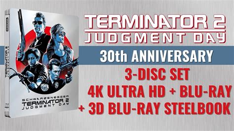 Terminator 2 Judgement Day 4k Ultra Hd Blu Ray 3d Blu Ray 30th