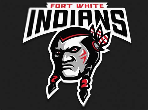 Fort White Indians sport logo | Sports logo design, Sports logo, Game ...