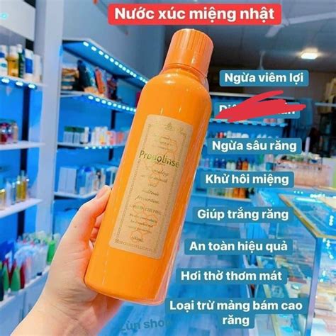 Nước súc miệng Propolinse nhật bản Shopee Việt Nam