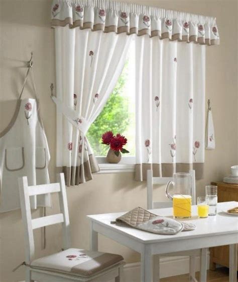 Curtains For Windoe In The Kitchen Cortina Para Ventana En La Cocina