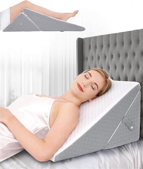 Amazon Forias Wedge Pillow For Sleeping In Foldable Bed Wedge