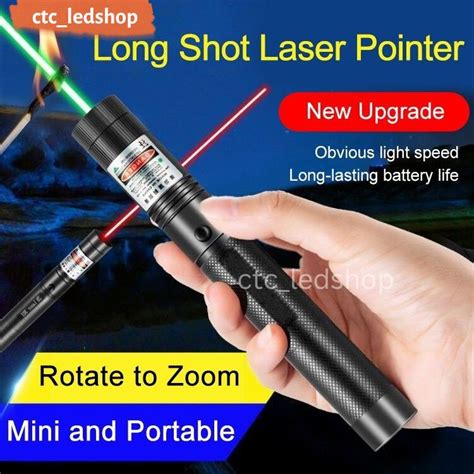 Jual Ori Laser Pointer Hijau Green Laser Pointer Baterai Cas