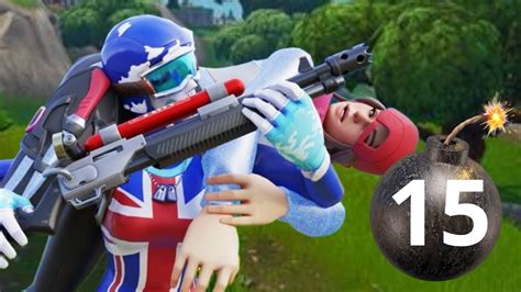 Carreguei Meu Irmao Nessa Partida Fortnite Youtube