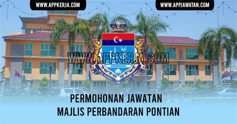 Jawatan Kosong Di Majlis Daerah Pontian Appkerja Malaysia