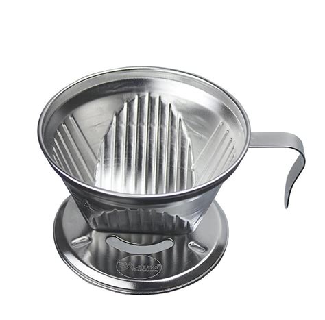 Kteam Stainless Steel Coffee Filter Cone Coffee Dripper Filter Pour