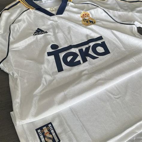 RETRO Real Madrid Raul jersey Dm Before... - Depop