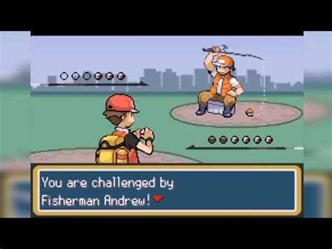 Pokémon Radical Red v3 02 Hardcore Mode Fisherman Andrew YouTube