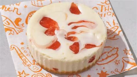 Popeyes Adds New Strawberry Cheesecake Cup The Fast Food Post