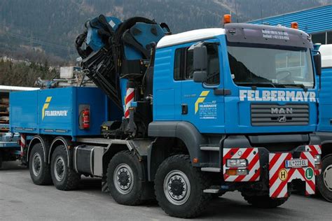 MAN TGA 41 480 8x8 With Palfinger PK100002 Of Felbermayr Trucks Man