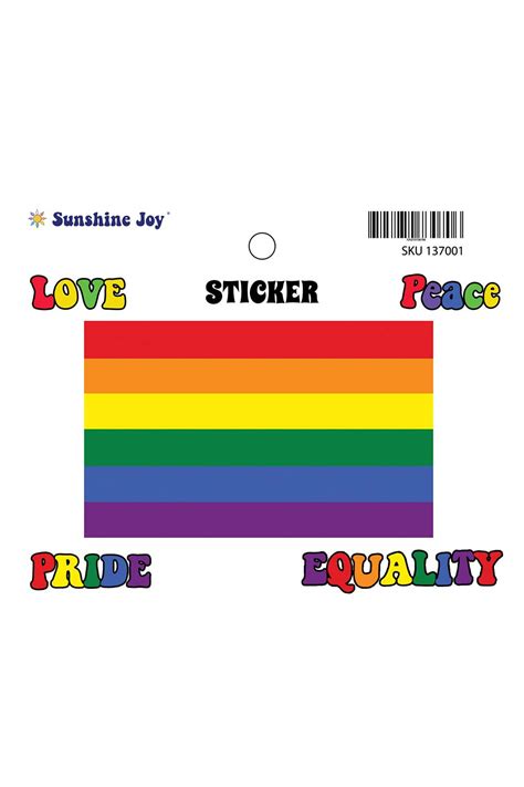 Rainbow Pride Multi Sticker 5