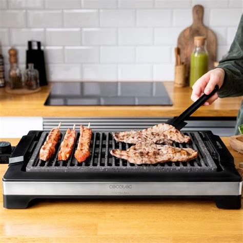 Cecotec Plancha électrique Tasty Grill 2000 Inox Linestone Techinn