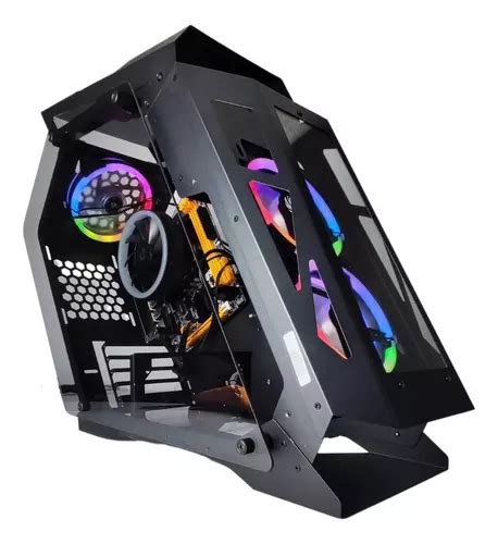 Gabinete Gamer Lateral De Vidro Atx Bpc Prime Otm Black