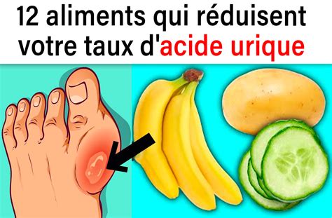 Aliments Qui R Duisent Votre Taux D Acide Urique Sant Nutrition