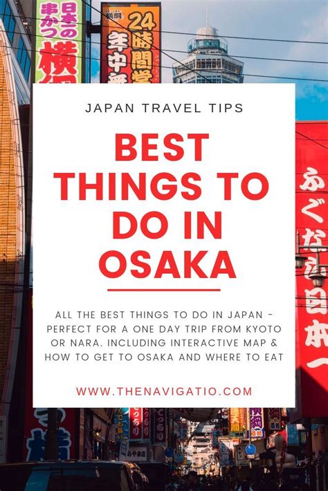 One Day In Osaka Super Efficient Itinerary Artofit