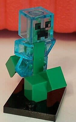 LEGO Charged Creeper Minifigure From 21137 21174 Mountain Cave