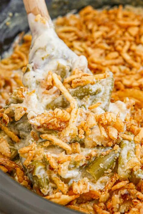 Crockpot Green Bean Casserole The Cookie Rookie®