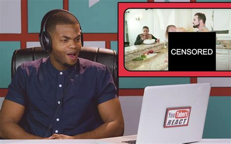 YouTubers Reacting To The Right In Front Of My Salad Gay Porn Scene