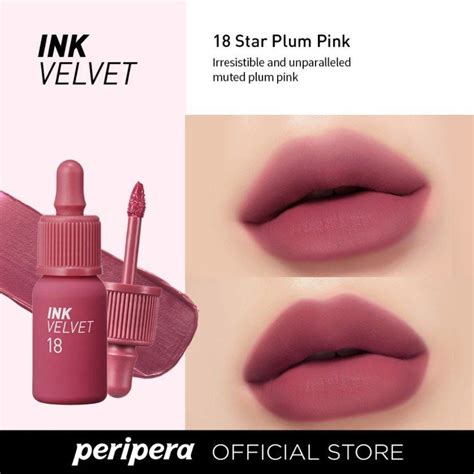 Peripera Ink Velvet 18 Star Plum Pink Beauty And Personal Care Face