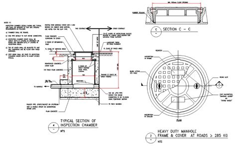 Brick Inspection Chamber Drawing Savemultiusescosmeticcaseliberty