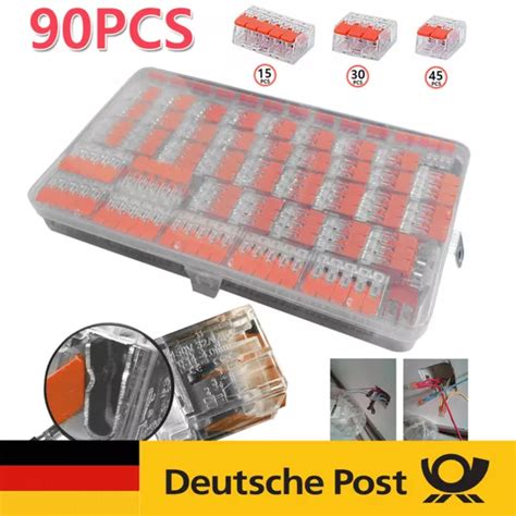 90X FÜR WAGO Klemmen WegeKlemme Hebel 221 412 221 413 221 415