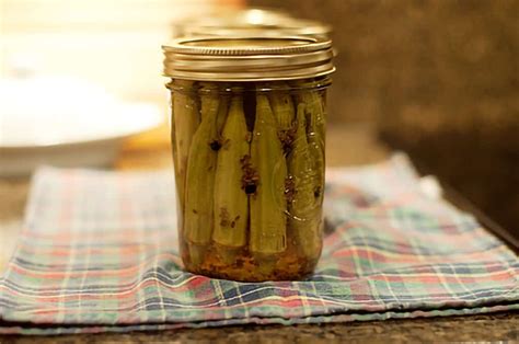 Homemade Pickled Okra Canning Process - Lana’s Cooking