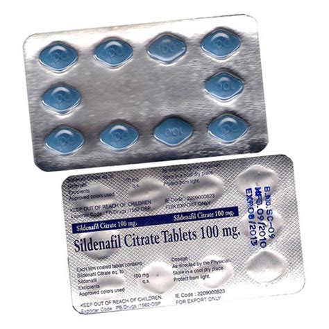 Generic Viagra Sildenafil Citrate 100mg