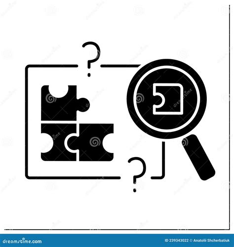 Skill Gap Analysis Glyph Icon Stock Vector Illustration Of Businessman Organization 239343022