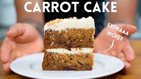 Make The Moistest Carrot Cake Of Your Life Youtube