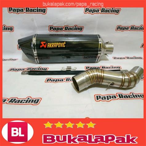 Jual Knalpot Akrapovic Layang Karbon Slip On CBR250RR Di Lapak PAPA