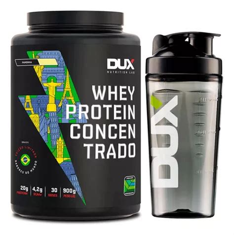 Whey Concentrado Sabores Do Mundo G Dux Coqueteleira Frete Gr Tis