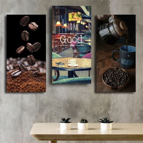 Jual HIASAN DINDING KOPI CAFE 15X30 CM WALDECOR KOPI COFFEE QUOTE WALL