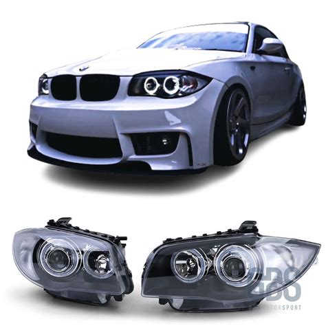 Phares avant Angel Eyes à LED H7 H7 BMW serie 1 Bmw série 1 Bmw