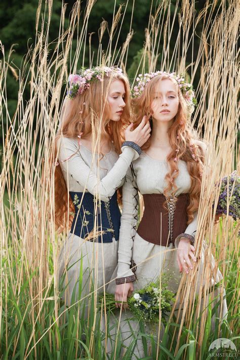 Boned Corset “secret Garden” Fashion Clothes Women Fashion Medieval Clothing