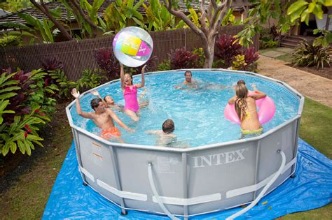 Une Piscine Hors Sol Intex Pour Profiter De Votre été