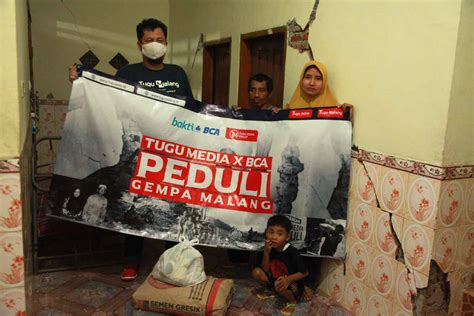 Foto Penyaluran Donasi Gempa Malang Tahap 3 Oleh Tugu Media Peduli X