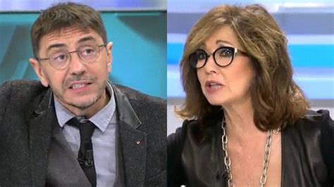 Nuevo Enfrentamiento Entre Ana Rosa Y Monedero Por El Sueldo De Carlos